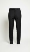 Editorial-Inspired Black Trousers Tailored Fit